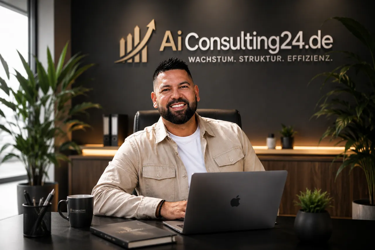 AI Consulting 24 — Gründer im Büro